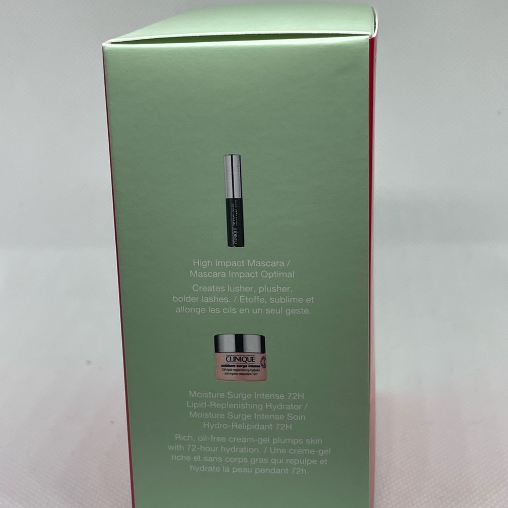 Clinique 4 piece set black mascara bare pop lipstick moisturizer & scrub cream - Picture 13 of 16